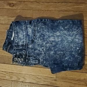 Acid Wash Skinny Jeans